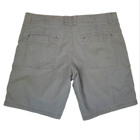 Toad & Co Mens Organic Cotton Gray 10" Benchmark Shorts Size 38 - Picture 4 of 6